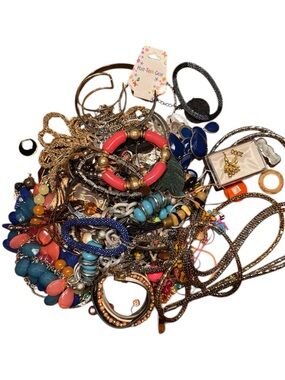 Over 3 pounds mixed Jewelry craft Lot